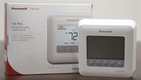 honeywell thermostat pro series reset